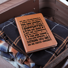 You Are a Fighter – Leather Journal